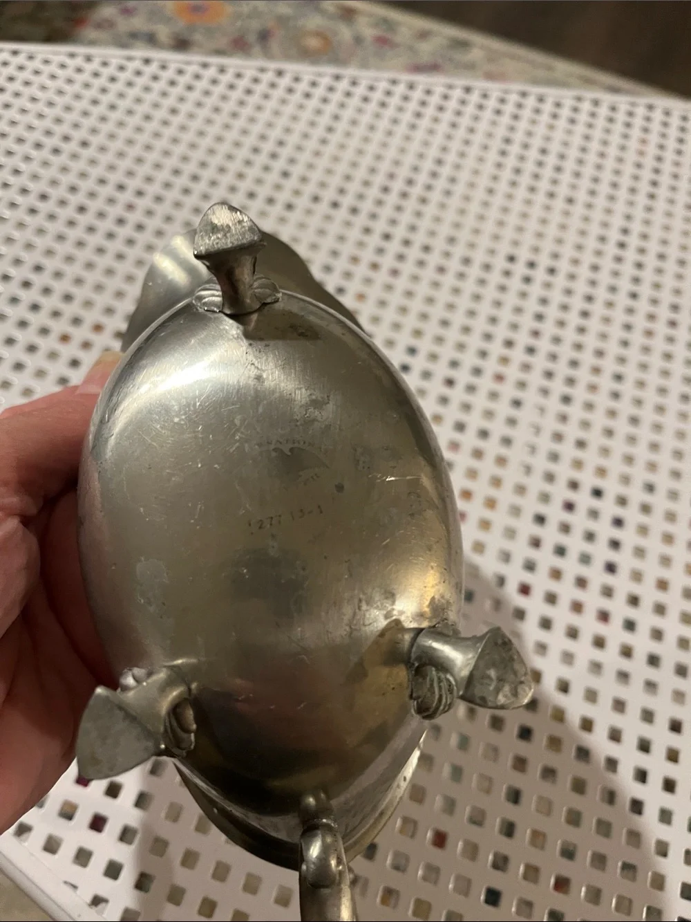 N/A elegant pewter